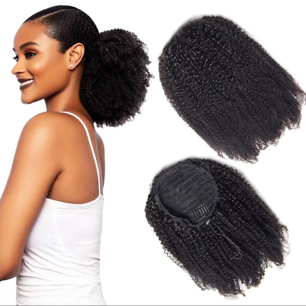 ponytail extension kinky curl 10" 100gr
